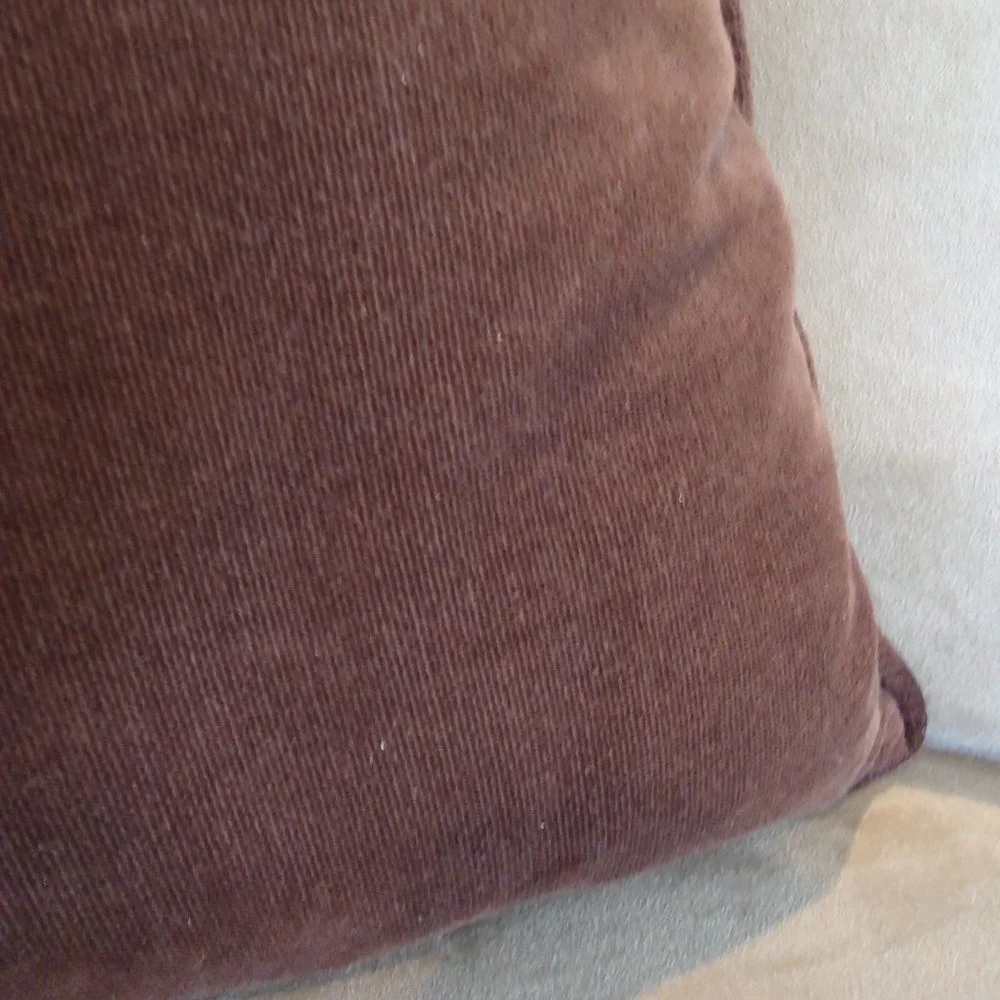 Noble Excellence Throw Pillow Corduroy 18